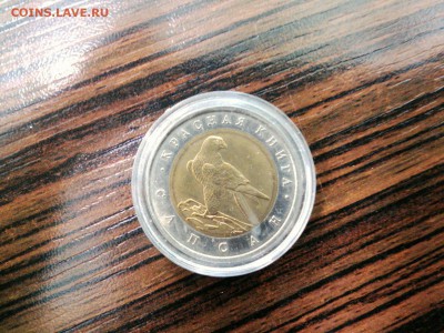 Красная Книга 50 руб 1994 Сапсан КОРОТК до 26.12 - Сапсан аверс 2