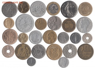монеты Франции 27 шт. разные до 28.12 в 22.00 - IMG_0001