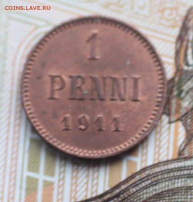 1 пенни 1911 Фин. отслоение? - IMG_8436в