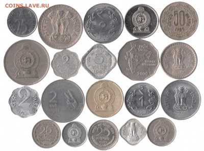 монеты Индии и Шри-Ланки 20 шт. до 28.12 в 22.00 - IMG_0005