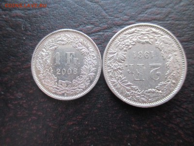 ШВЕЙЦАРИЯ  1И 2 ФРАНКА  НИЖЕ КУРСА - IMG_0034.JPG