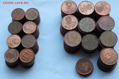 Пол кило Евро! 183 шт. 1и2 евроцентов с номинала. - IMG_8439ы