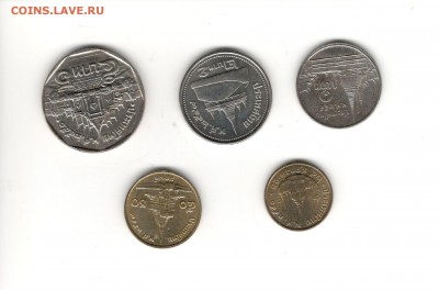 Набор монет современного Тайланда, 5 штук. - Тайланд, 2