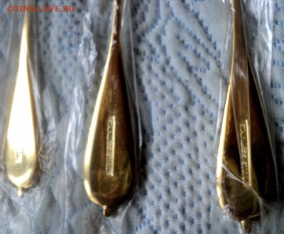 Десертный набор из 13 предметов в эмали ок .29.12  23-00 мск - DSC04195.JPG