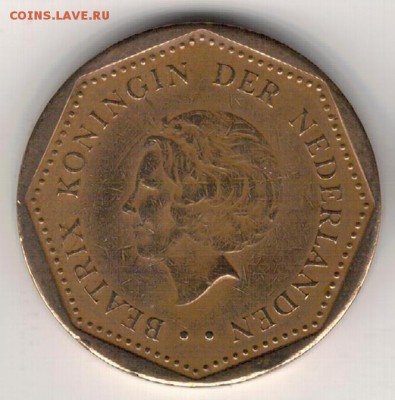 Нид.Антилы 5 гульденов 1997 до 01.01.2018 в 22.00мск (Е517) - 4-1на