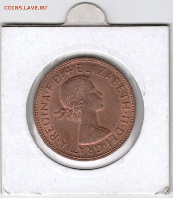Великобритания 1 пенни 1966 г. до 24.00 03.01.18 г. - Scan-171226-0045