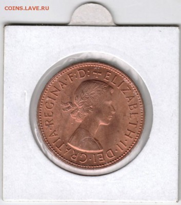 Великобритания 1 пенни 1967 г. до 24.00 03.01.18 г. - Scan-171226-0046