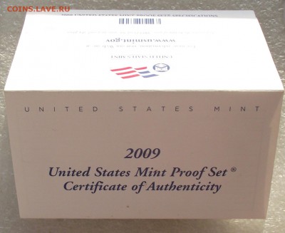 годовой набор из 18 монет,2009,США,пруф,до 29.12,в 22.00мск - DSCF8834.JPG