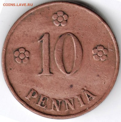 Финляндия 10 пенни 1921 г. до 24.00 03.01.18 г. - Scan-171226-0033