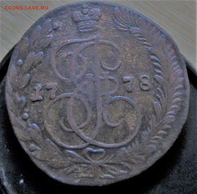 Хорошие рельефный пятак 1778 года - пятак 1778 г.JPG