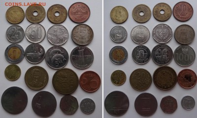 Подборка иностранных монет (182 шт), до 04.01.18 15:00 - coins-10
