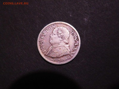 10 сольдо, Папское Государство, 1868г., до 03.01.2018г. - DSCN3381_thumb