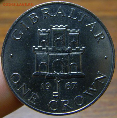Крона Гибралтар 1967 г. - DSCN2841.JPG