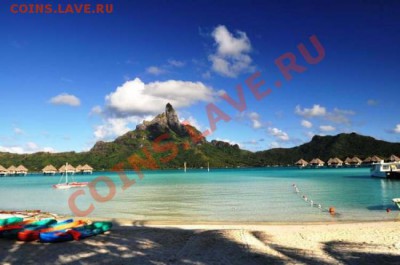 Монеты с ГОРАМИ (любых стран) - Bora_Bora_French_Polynesia++