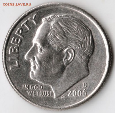 США 1 дайм 2006 г. D до 24.00 04.01.18 г - Scan-171228-0002