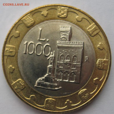 1000 лир Сан Марино 1997 г - IMG_6664.JPG