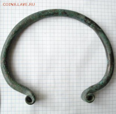 Гривны, платёжные слитки, шейные гривны, полтины - drevnij_shejnyj_obruch