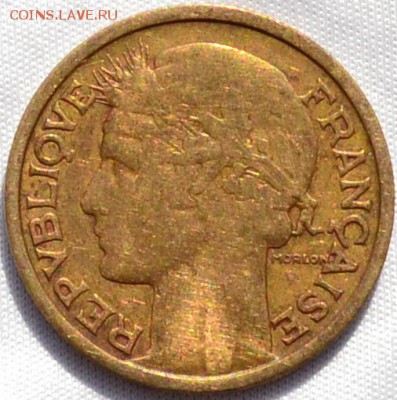 Франция 1 франк 1934 до 06. 01 . 2018 в 22-00 - DSC_0874