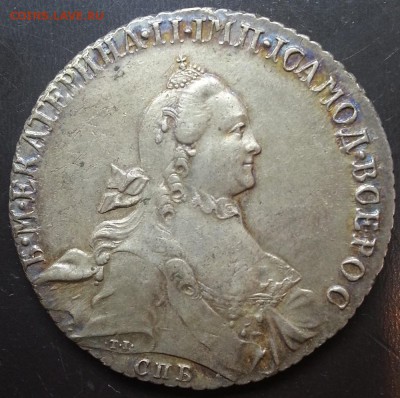 1 рубль 1764 года СПБ-TI-ЯI на оценку. - 1