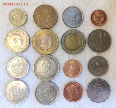 Монеты мира 51 по фиксированной цене до 9 января 22.00 мск - 51а 20171227_152642