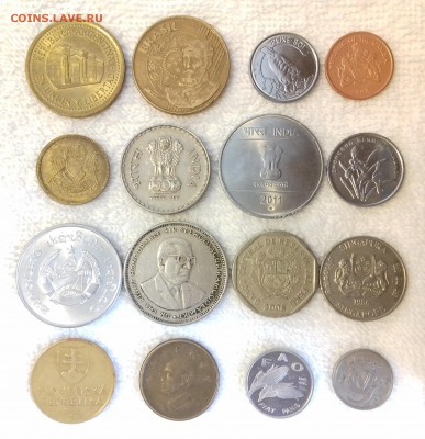 Монеты мира 53 по фиксированной цене до 9 января 22.00 мск - 53а 20180103_140958