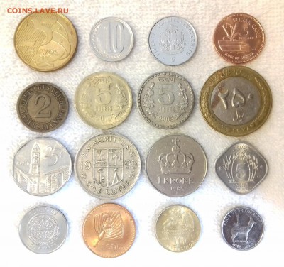 Монеты мира 54 по фиксированной цене до 9 января 22.00 мск - 54б 20180103_141644