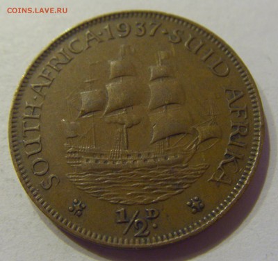 2 пенни 1937 ЮАР №1 10.01.2018 22:00 МСК - CIMG7734.JPG