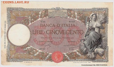 Обнаженка на бонах мира - italia_1922_500_p45_BI492_f