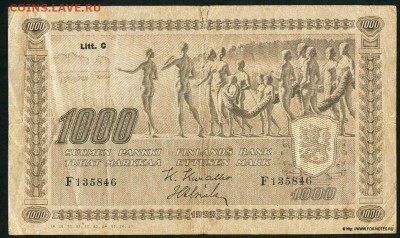 Обнаженка на бонах мира - suomi_1922_1000_lc_p67a_f
