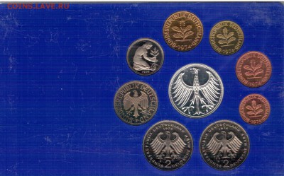 ФРГ НАБОР 1974F ПРУФ ДО 11.01.2018 В 22.00МСК (Е718) - 4-г74ф
