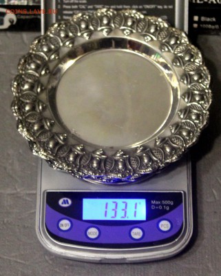 Блюдца Hazorfim ,925 Проба( 9 шт.)Вес 298,9 гр 07.01.18 - 176.JPG