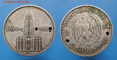 Третий рейх 2 марки 1934г А до 10.01. 22-00 мск - rmHXp5k68tI