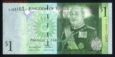 Тонга 1 паанга 2014 unc 13.01.18 22:00 мск - 2