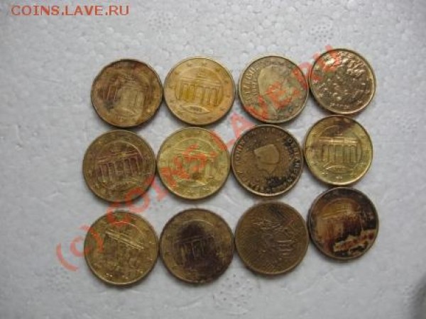1.2.5.10.20. евроцентов - 10ЕВЦЕНТ А