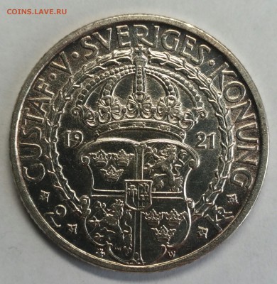 Швеция. 2кр 1921г. 400лет независимости. До 11 января 22-30 - P_20180107_143130_1