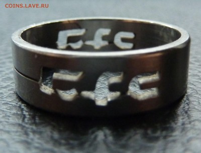 С 1 Рубля кольцо из нержавеющей стали - P1050683.JPG