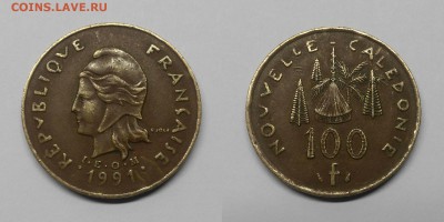 Новая Каледония-100 франков - 100 фр