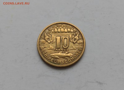 Коморские острова 10 франков 1964 до 22 10.01 - 15