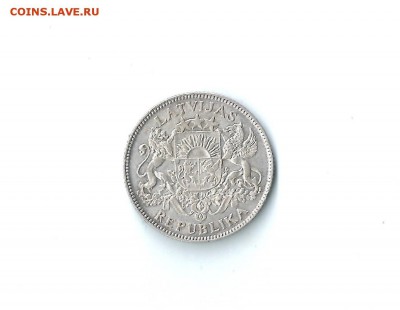 Латвия 1 лат 1924 до 13.01.2018 22:00 - 02