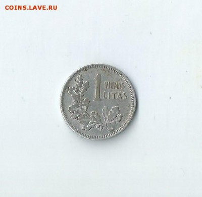 Литва 1 лит 1925 до 13.01.2018 22:00 - 01
