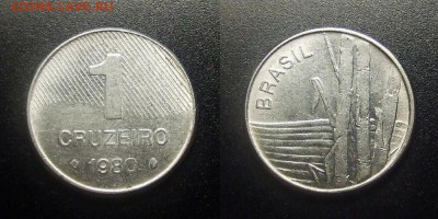 МОНЕТЫ МИРА 12-17 - Бразилия – 1 крузейро (1980) «Бамбук»