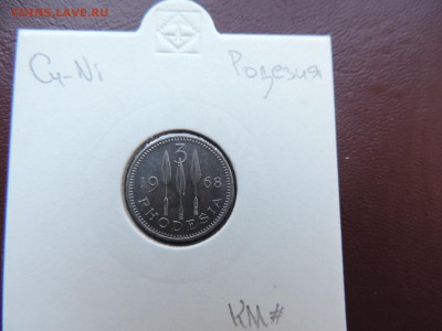 РОДЕЗИЯ 3 пенса 1968г., ДО 12.01. - РОДЕЗИЯ 3 пенса 1968 год А...JPG