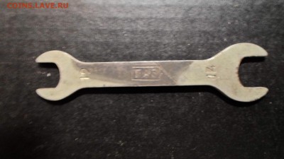 Ключ велосипедный рожковый 14х12 СССР до 9.01 22.00мск - Ключ рожковый 14х12 СССР.JPG