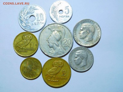 8 монет Греции, 1954-1973гг., до 13.01.2018г. - DSCN3665_thumb