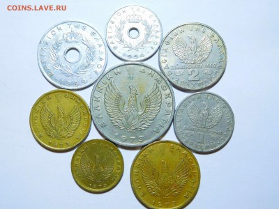 8 монет Греции, 1954-1973гг., до 13.01.2018г. - DSCN3662_thumb