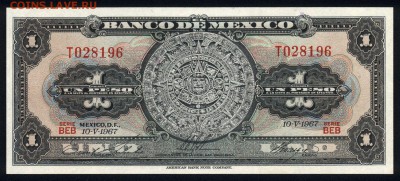 Мексика 1 песо 1967 unc 15.01.18 22:00 мск - 2