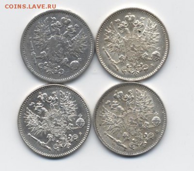 50 пенни 1890, 1916 гг. до 15.01.18 22:00 мск - 50 пенни 1890, 1916 гг - 2
