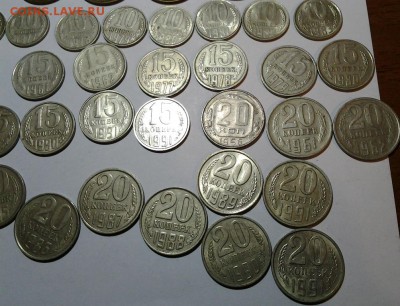 Погодовка 140 монет 1961-1991 г.г без повторов 22.00. 11.01 - 20180101_183731