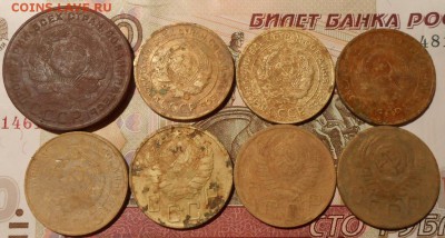 5 копеек.Ранний СССР.8-шт.до 14.01.2018 г.в 22-00 мск. - 326