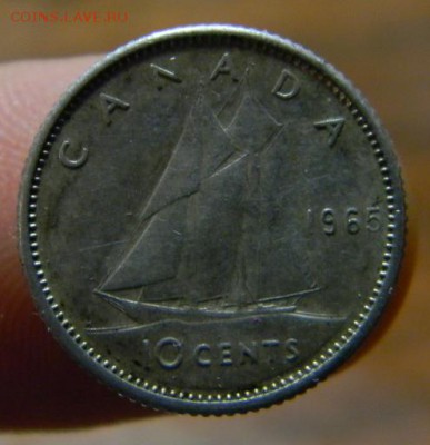 10 центов канада 1965 - DSCN3069.JPG